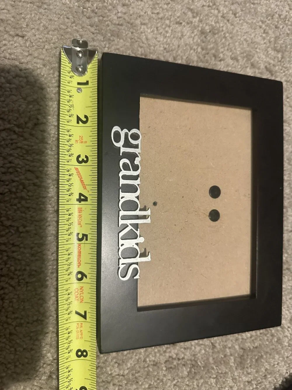 Malden Grandkids Black Tabletop Picture Frame